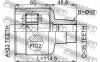 FEBEST 2111-GERH ШРУС внутр.правый 33х42х35 (Ford Mondeo GE 2000-2007)