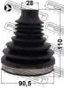 FEBEST 2115-TKE4WDT Пыльник ШРУСа внутренний 90,5х110х28 FORD RANGER TKE 2011- 2115-TKE4WDT