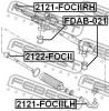 FEBEST 2122-FOCII Тяга рулевая