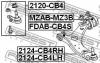 FEBEST 2124-CB4LH Рычаг передний левый