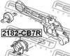 FEBEST 2182-CB7R Ступица задняя