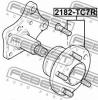 FEBEST 2182-TC7R Ступица задняя