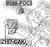 FEBEST 2187-CAK Ролик натяжной