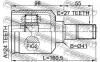 FEBEST 2211-NS20LH ШРУС внутренний левый