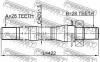 FEBEST 2212-SORXM Полуось правая 28x420x28