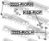 FEBEST 2223-RIOLH Тяга стабилизатора передняя левая