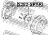 FEBEST 2282SPAR СТУПИЦА ЗАДНЯЯ (KIA SHUMA,II/SEPHIA,II/MENTOR,II/SPECTRA 1997-2004 KIA SPECTRA 2000-2004 KIA SPECTRA