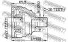 FEBEST 2310028 ШРУС НАРУЖНЫЙ 27x60x38 (VOLKSWAGEN TRANSPORTER T4 1990-2003) FEBEST