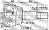 FEBEST 2310029 ШРУС НАРУЖНЫЙ 30x53x36 (AUDI A3 (8L1) 1996-2003 AUDI TT (8N3) 1998- SEAT CORDOBA (6K2/C2) 1993-1999