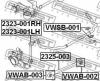 FEBEST 2325003 ТЯГА ЗАДНЕЙ ПОДВЕСКИ
