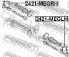 FEBEST 2421-MEGLH Наконечник рулевой левый