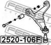 FEBEST 2520-106F Опора шаровая переднего нижнего рычага