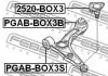 FEBEST 2520-BOX3 Опора шаровая переднего нижнего рычага
