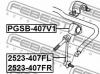 FEBEST 2523-407FR Тяга стабилизатора передн правая CITROEN C6 2005-2012 2523-407FR