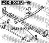 FEBEST 2523-BOX3R Тяга стабилизатора задняя