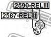 FEBEST 2587-RELIII Ролик натяжной