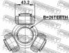 FEBEST 2716S80T ТРИПОИД 26x0 [13]