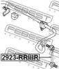FEBEST 2923-RRIIIR Тяга стабилизатора задняя 2923-RRIIIR
