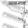 FEBEST ADSB-4FHR Втулка заднего стабилизатора