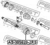 FEBEST AS3058202RS ПОДШИПНИК ПРИВОДНОГО ВАЛА