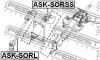 FEBEST ASK-SORSS ВАЛ КАРДАННЫЙ РУЛЕВОЙ
