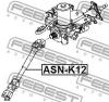 FEBEST ASN-K12 Вал карданный рулевой нижний