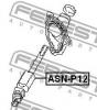 FEBEST ASNP12 ВАЛ КАРДАНЫЙ РУЛЕВОЙ НИЖНИЙ [13]
