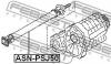 FEBEST ASN-PSJ50 Вал карданный