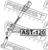 FEBEST AST-120 Вал карданный рулевой нижний