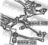 FEBEST BMAB-028 Сайлентблок BMW X3 F25 2009-