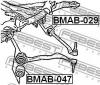 FEBEST BMAB-047 Сайленблок передней тяги (гидравлический)