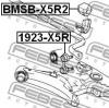 FEBEST BMSB-X5R2 Втулка заднего стабилизатора