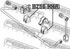 FEBEST BZSB906R Втулка стабил. FEBEST BZSB906R MB Sprinter 06- задн.