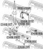 FEBEST CHAB003 САЙЛЕНБЛОК ЗАДНЕЙ ПРОДОЛЬНОЙ ТЯГИ (CHEVROLET EPICA (V200) 2003-2006 CHEVROLET EPICA (V250) 2007- CHE
