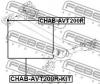 FEBEST CHAB-AVT200R-KIT САЙЛЕНБЛОК ЗАДНЕЙ БАЛКИ КОМПЛЕКТ