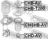 FEBEST CHBT200 ПОДШИПНИК ОПОРЫ ПЕРЕДНЕГО АМОРТИЗАТОРА