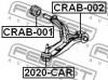 FEBEST CRAB-001 Сайлентблок задний переднего рычага