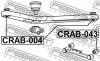 FEBEST CRAB004 САЙЛЕНБЛОК ЗАДНЕГО ВЕРХНЕГО РЫЧАГА