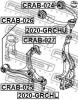 FEBEST CRAB-025 Сайленблок переднего нижнего рычага