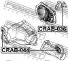 FEBEST CRAB-036 Сайлентблок опоры дифференциала CRAB-036
