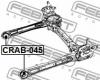 FEBEST CRAB-045 Сайленблок задней балки