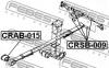 FEBEST CRSB-009 Втулка задней рессоры