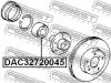 FEBEST DAC32720045 DAC32720045 ПОДШИПНИК СТУПИЧНЫЙ ПЕРЕДНИЙ (32x72x45)