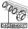 FEBEST DAC34640037 DAC34640037 ПОДШИПНИК СТУПИЧНЫЙ ПЕРЕДНИЙ (34x64x37)