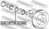 FEBEST DAC3577W3CS80 ПОДШИПНИК СТУПИЧНЫЙ ПЕРЕДНИЙ (35x77x42)