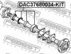 FEBEST DAC37680034-KIT Подшипник ступичный задний