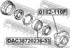 FEBEST DAC3872023633 DAC38720236-33_подшипник ступ.передн./ Toyota Corolla AE100/EE100/CE100 1991-1997
