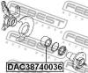 FEBEST DAC38740036 DAC38740036_подшипник ступ.передн./ Nissan AD Van/Wingroad Y11 1999-2004