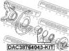 FEBEST DAC38764043KIT ПОДШИПНИК СТУПИЧНЫЙ ПЕРЕДНИЙ (38x76x40x43) (NISSAN AD VAN/WINGROAD NY11 4WD 1999-2004 NISSAN AD VAN/