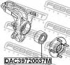 FEBEST DAC39720037M DAC39720037M ПОДШИПНИК СТУПИЧНЫЙ ПЕРЕДНИЙ (39x72x37)